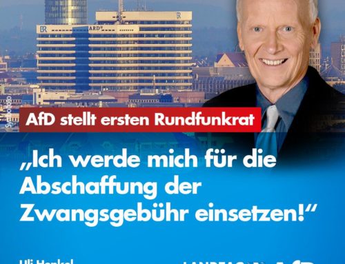 Die AfD stellt mit Uli Henkel ihren ersten Rundfunkrat