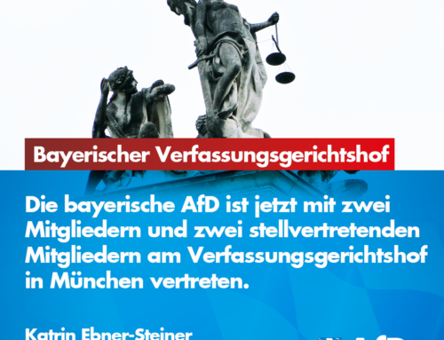 Vier AfD-Politiker als Verfassungsrichter vereidigt