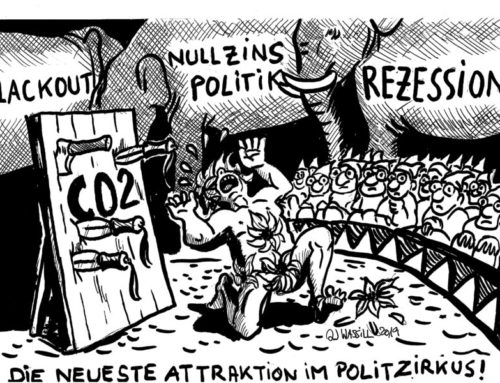 „Neueste Attraktion im Politzirkus“