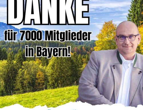 AfD Bayern erreicht 7000 Mitglieder – ein starkes Zeichen des Aufschwungs