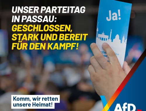 Information vom Landesparteitag in Passau